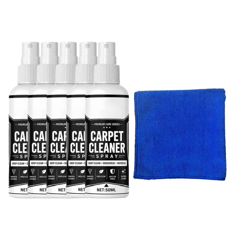 🧼✨ Deep clean carpet spray – lifts tough stains, neutralizes odors instantly!
