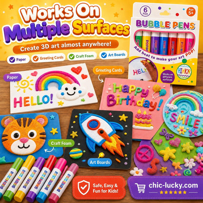 💥🎄 CHRISTMAS GIFT SPECIAL!!🎁🔮Magic Pen – Draw 3D with one stroke!🎄 DIY Bubble Popcorn Drawing Pens 🔥