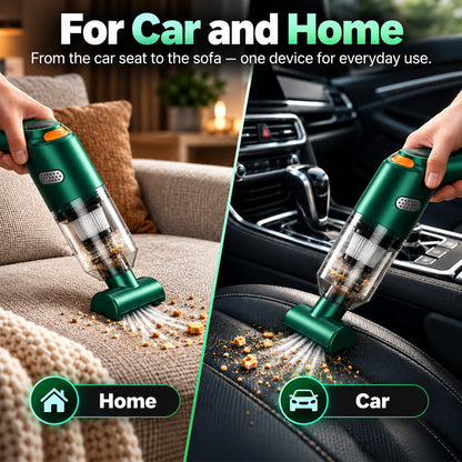 📢📢 50% OFF !! ⏰ Newly Upgraded Cordless Car Vacuum – 10000Pa Suction & 4000mAh Battery 🚗