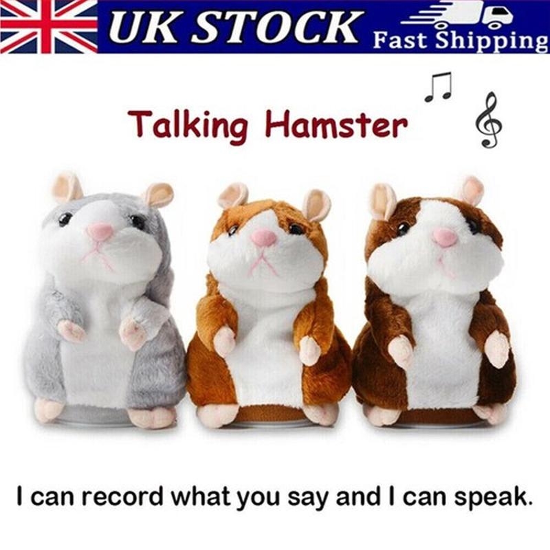 🐹🐹Black Friday Deal 🔥 ✨Talking Hamster Plush – repeats whatever you say, auto head-shaking, hilarious fun for kids & adults.🎁