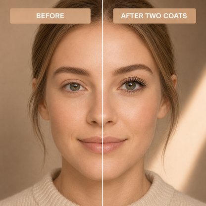 Waterproof Fiber Mascara🎉Nie wieder Pandaaugen – Perfekte Wimpern den ganzen Tag.
