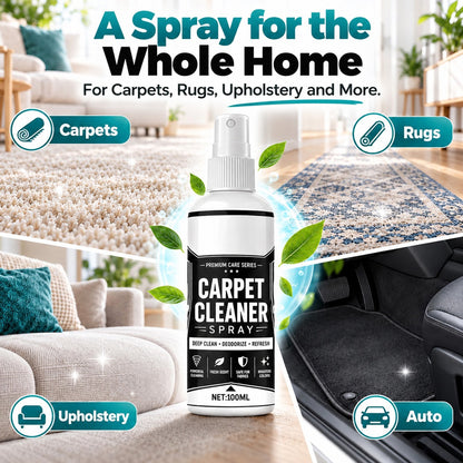🧼✨ Deep clean carpet spray – lifts tough stains, neutralizes odors instantly!