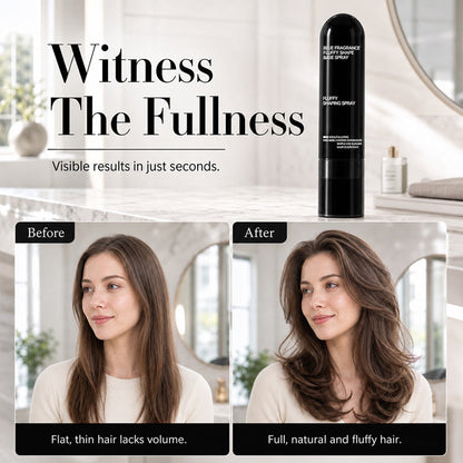 90ml Fluffy Hair Shaping Spray Long Lasting Volumizing Mist with Peach Fragrance