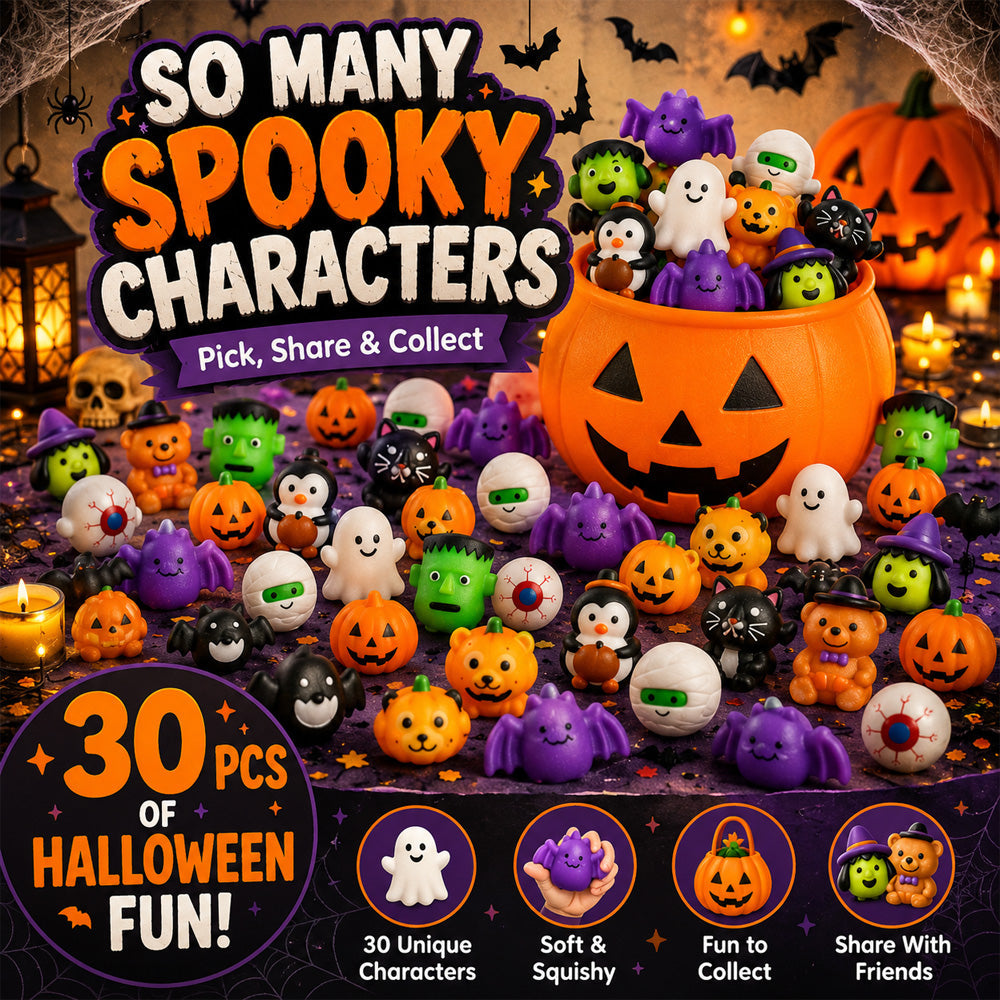 🔥Last Day 50% OFF - 🎃 Halloween Mochi Squishy Toys
