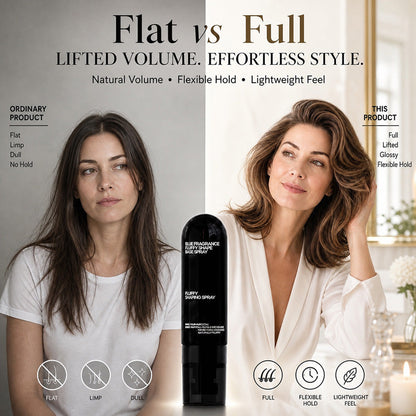 90ml Fluffy Hair Shaping Spray Long Lasting Volumizing Mist with Peach Fragrance