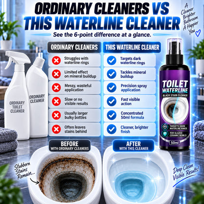 🥳2026 HOT SALE🥳💞60K+ SOLD! 🚽🌟 Waterline Cleaner – concentrated blue gel clings to vertical stains, dissolves stubborn limescale. Targeted clean – no harsh scrubbing! ✅💚