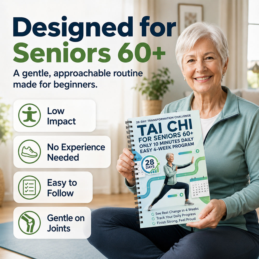 ☯️10 Days of Tai Chi – 10 Minutes a Day, One Simple Practice at a Time. NOT JUST A BOOK. A SIMPLE ROUTINE YOU CAN STICK TO.
