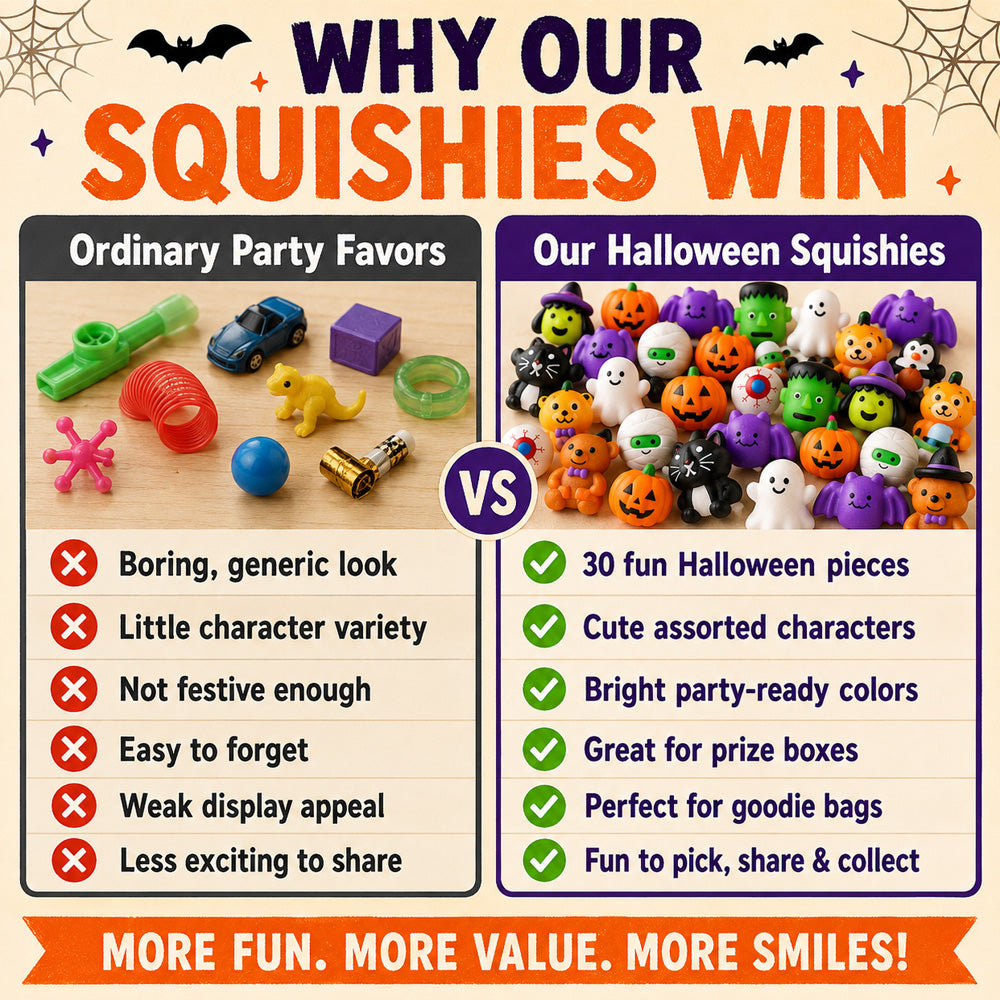 🔥Last Day 50% OFF - 🎃 Halloween Mochi Squishy Toys