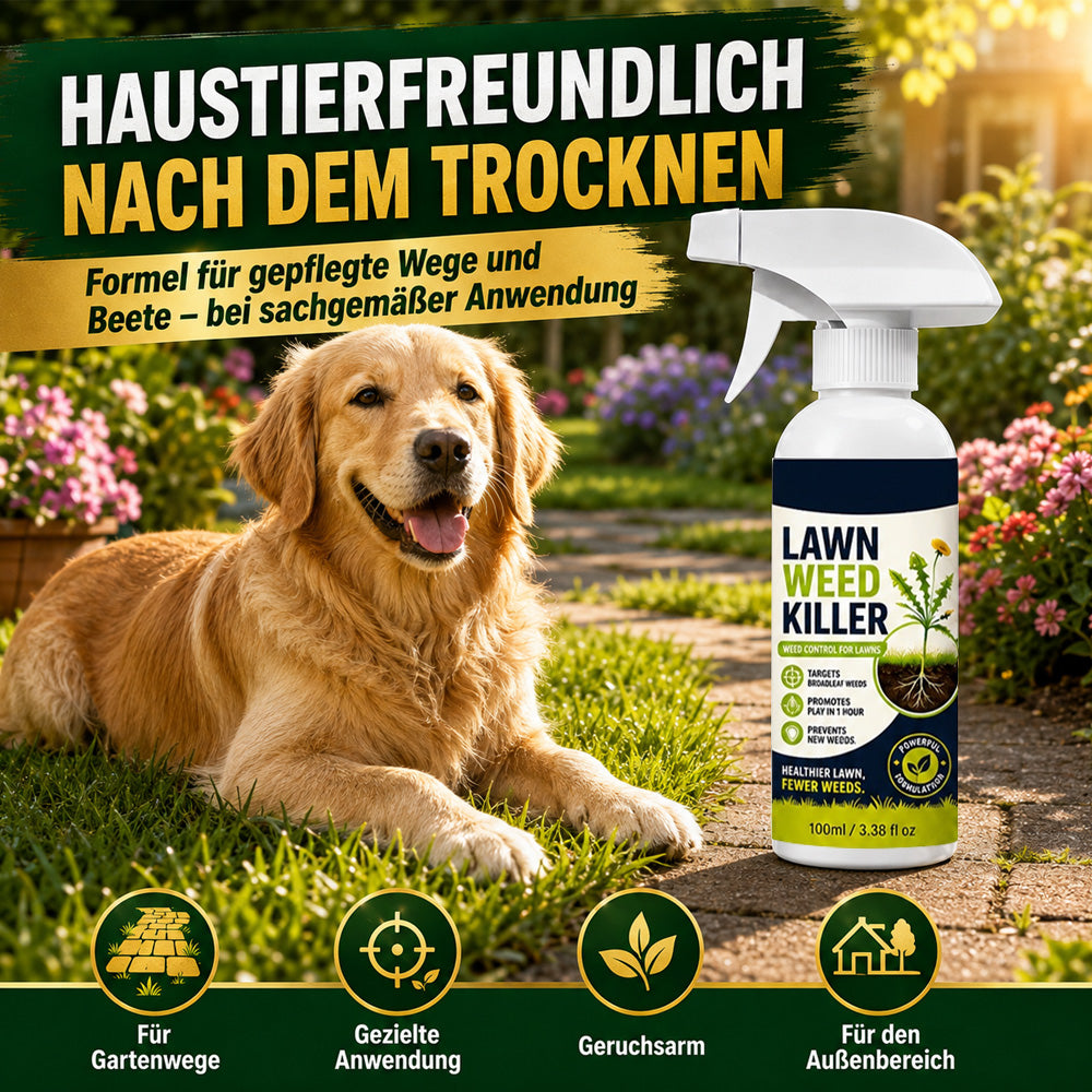 🌿🔥 50 % RABATT🔥 🌿 Unkraut-Stop – Sprühen statt Jäten | Gezielt bis in den Wurzelbereich