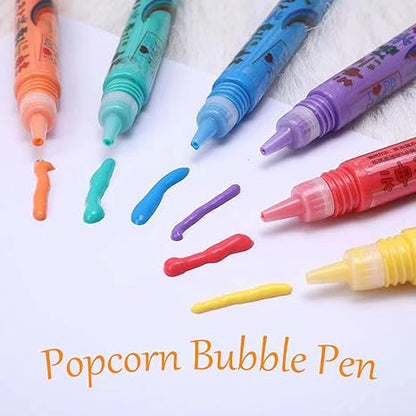 💥🎄 CHRISTMAS GIFT SPECIAL!!🎁🔮Magic Pen – Draw 3D with one stroke!🎄 DIY Bubble Popcorn Drawing Pens 🔥