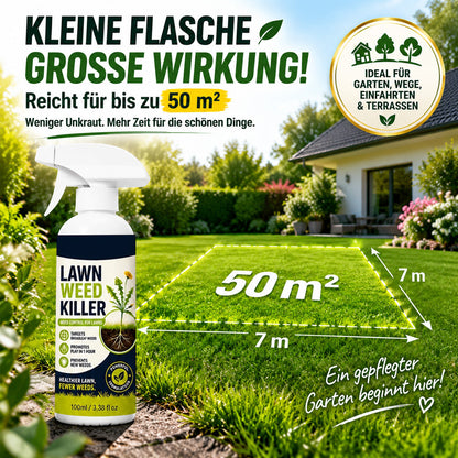 🌿🔥 50 % RABATT🔥 🌿 Unkraut-Stop – Sprühen statt Jäten | Gezielt bis in den Wurzelbereich