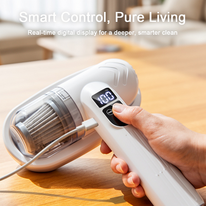 upsell-🎉Flash Sale(🚀50%OFF)⚡50K+ SOLD!💝Bed vacuum cleaner with UV-C light – beating, vacuuming, and UV sterilization all in one!💥