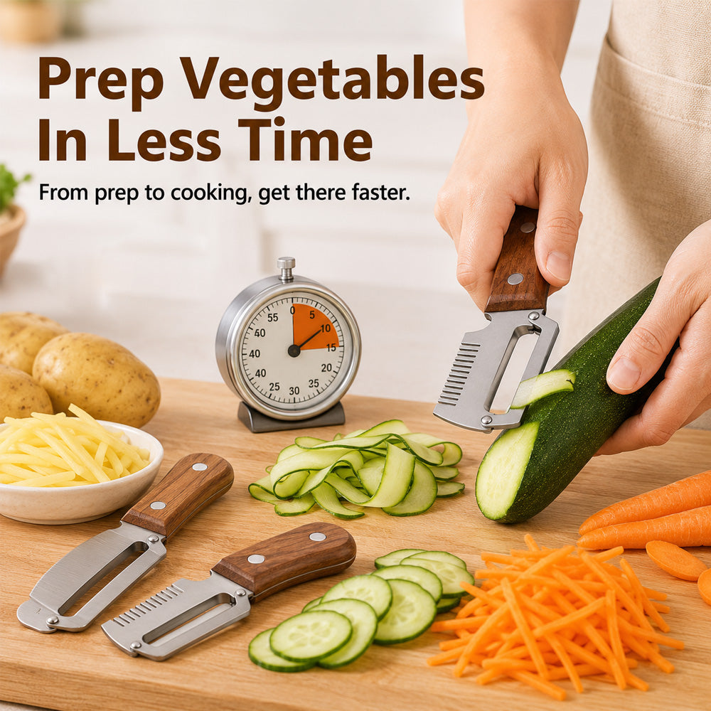 ✨ Save 50% Today – The All-In-One Peeler For Fruits, Veggies & Fresh Salads