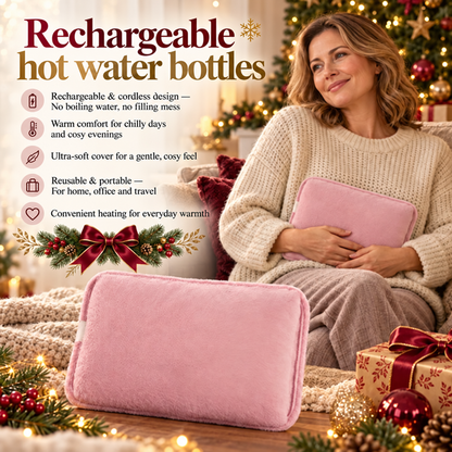 🎄Christmas Sale! LAST DAY ONLY! ⏰Rechargeable hot water bottles, heat packs, explosion-proof heat pads