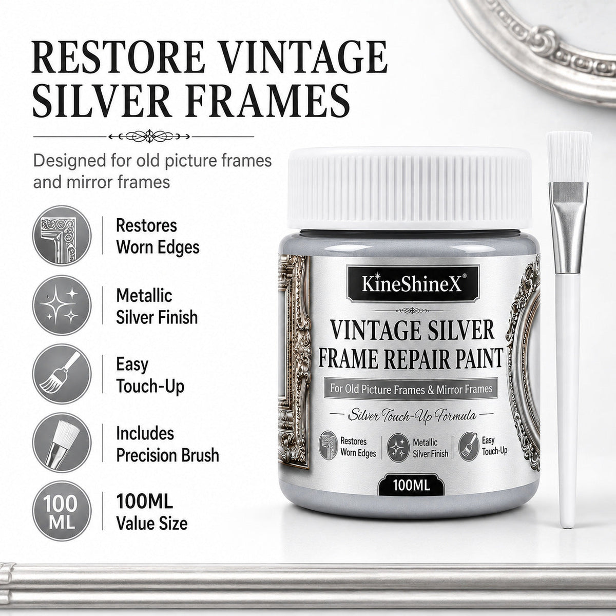 🔥 Black Friday Special Offers🔥Gold Metallic Refinishing Repair Paste with Brush