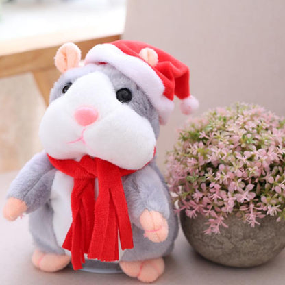 🐹🐹Black Friday Deal 🔥 ✨Talking Hamster Plush – repeats whatever you say, auto head-shaking, hilarious fun for kids & adults.🎁