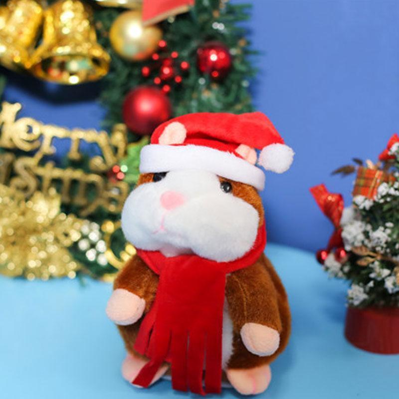 🐹🐹Black Friday Deal 🔥 ✨Talking Hamster Plush – repeats whatever you say, auto head-shaking, hilarious fun for kids & adults.🎁