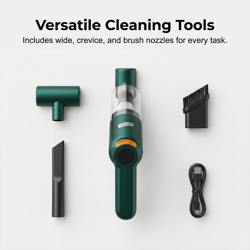 📢📢 50% OFF !! ⏰ Newly Upgraded Cordless Car Vacuum – 10000Pa Suction & 4000mAh Battery 🚗