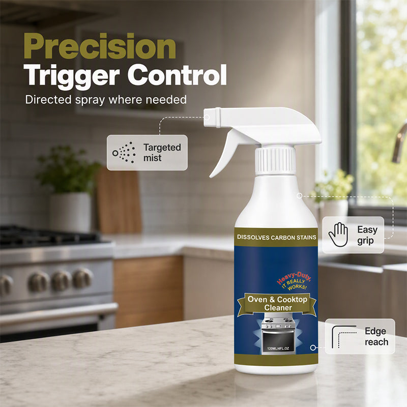 UPSELL-💥  BUY 2 GET 1 FREE!🌻Heavy Duty Oven & Cooktop Cleaner Spray – Dissolves Grease in 5 Mins, No Scrubbing & Eliminates Odors 🔥