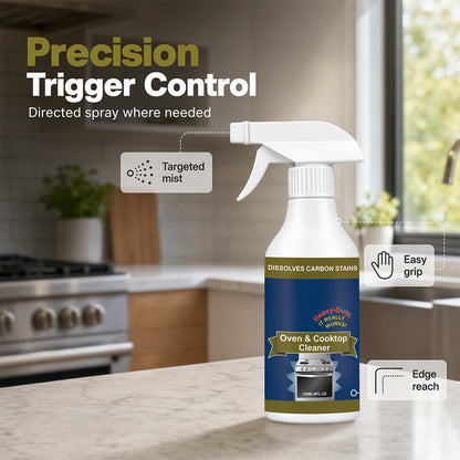 UPSELL-💥  BUY 2 GET 1 FREE!🌻Heavy Duty Oven & Cooktop Cleaner Spray – Dissolves Grease in 5 Mins, No Scrubbing & Eliminates Odors 🔥