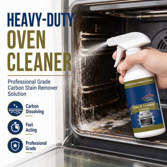 💥  BUY 2 GET 1 FREE!🌻Heavy Duty Oven & Cooktop Cleaner Spray – Dissolves Grease in 5 Mins, No Scrubbing & Eliminates Odors 🔥