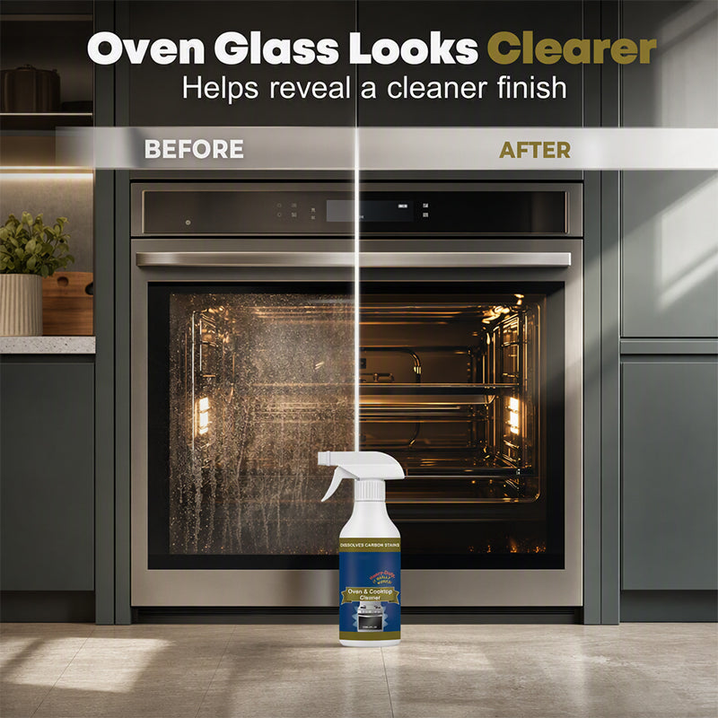 UPSELL-💥  BUY 2 GET 1 FREE!🌻Heavy Duty Oven & Cooktop Cleaner Spray – Dissolves Grease in 5 Mins, No Scrubbing & Eliminates Odors 🔥