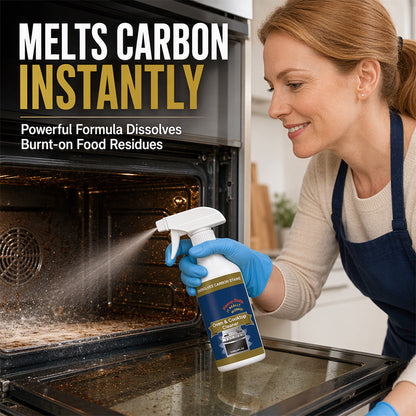 UPSELL-💥  BUY 2 GET 1 FREE!🌻Heavy Duty Oven & Cooktop Cleaner Spray – Dissolves Grease in 5 Mins, No Scrubbing & Eliminates Odors 🔥