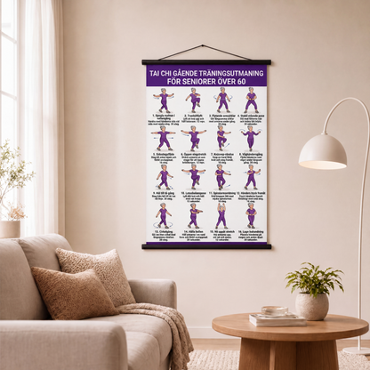 【🔥LIMITED-TIME OFFER – 50% OFF!】🎉 Tai Chi Exercise Poster for Seniors