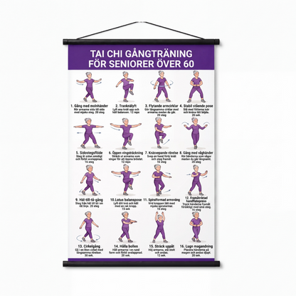 【🔥LIMITED-TIME OFFER – 50% OFF!】🎉 Tai Chi Exercise Poster for Seniors