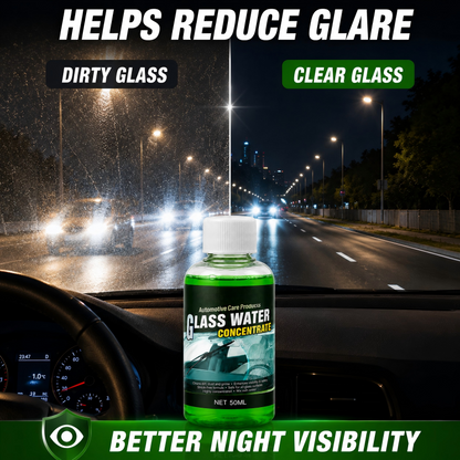 🥳2026 HOT SALE🥳💞50K+ SOLD! 💧✨ 50% OFF! Glass Concentrate – 10ml makes 1L, cuts bugs & grime, streak-free. 1 bottle = 50L. From £6.99 – lowest price online! 🚗💪