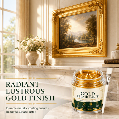 🔥 Black Friday Special Offers🔥Gold Metallic Refinishing Repair Paste with Brush