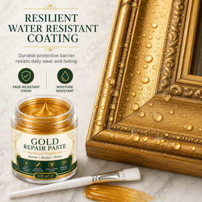 🔥 Black Friday Special Offers🔥Gold Metallic Refinishing Repair Paste with Brush