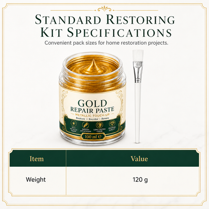 🔥 Black Friday Special Offers🔥Gold Metallic Refinishing Repair Paste with Brush